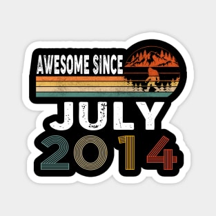 Awesome Since July 2014 Magnet