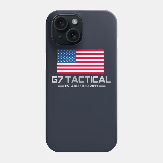 Red White & Blue Flag Logo Phone Case by G7 Tactical