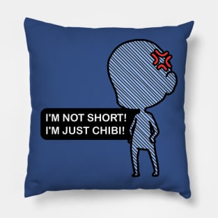 Just Chibi (Blue) Pillow