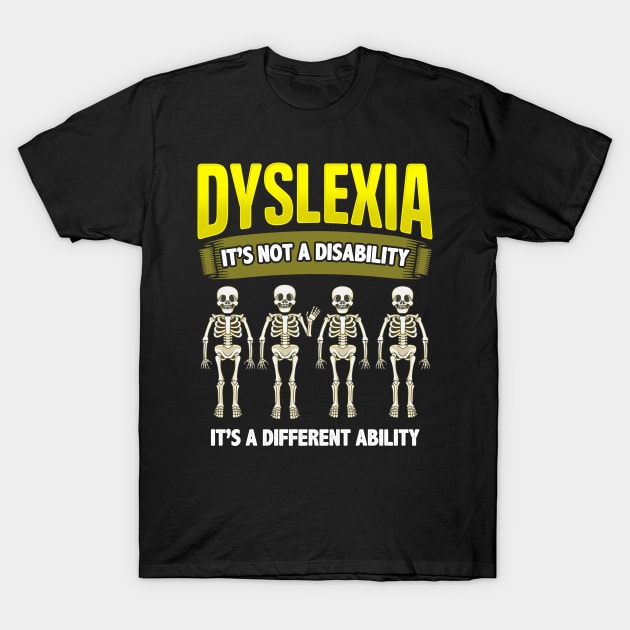 Dyslexia Awareness Month T-Shirt Dyslexia Awareness Month T-Shirt