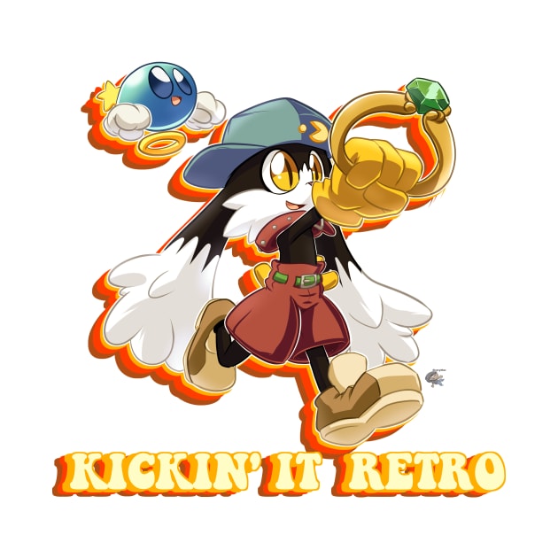 Kickin' it Retro Klonoa by corythec