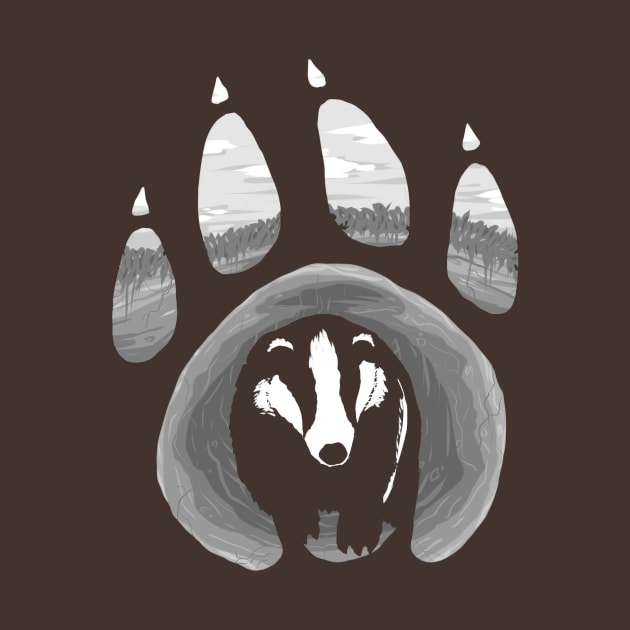 Badger Paw by dhapiart