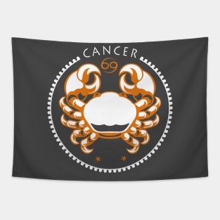 Cancer zodiac sign Tapestry