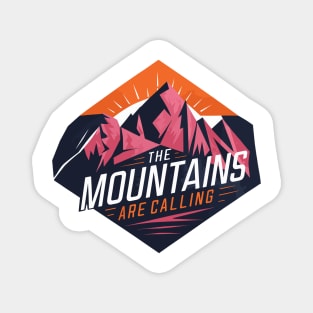 Adventure Awaits | The Mountains Are Calling Magnet