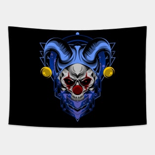 skull clown Tapestry