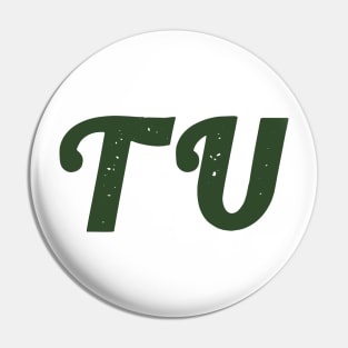 TU Retro Pin