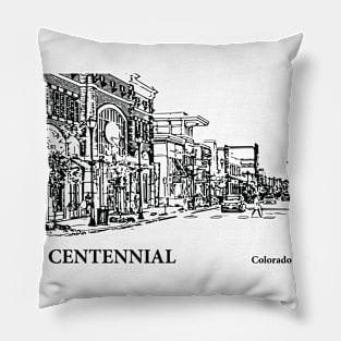 Centennial Colorado Pillow