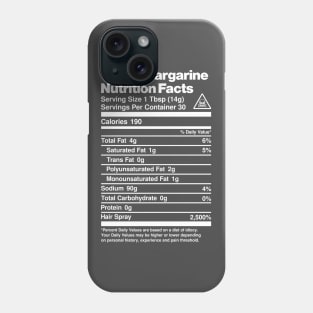 Vodka Margarine Nutrition Facts Phone Case