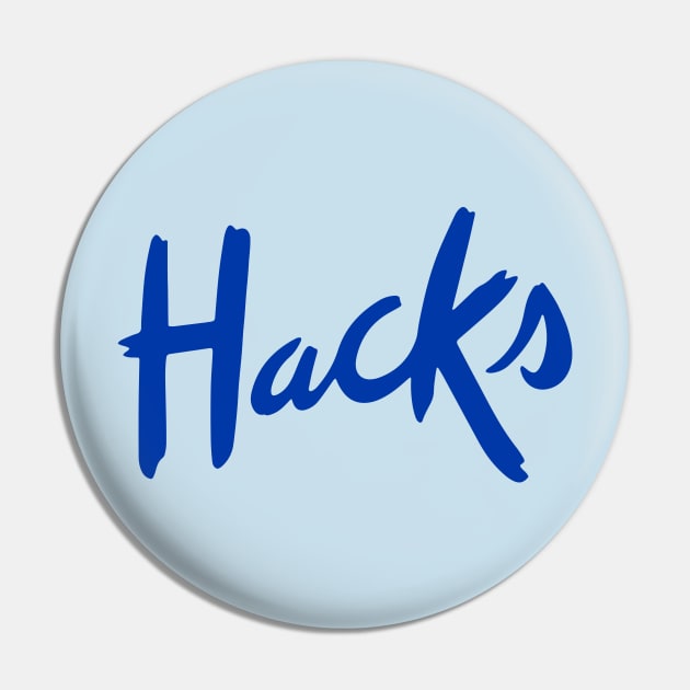 Hacks HBOMax Original Logo Blue Pin by Emmikamikatze