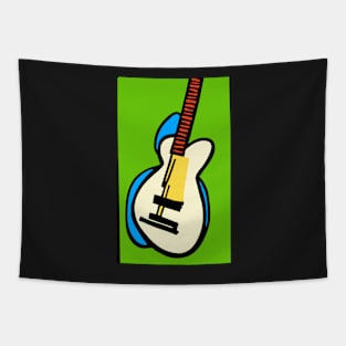 Pop Art Guitar Tapestry