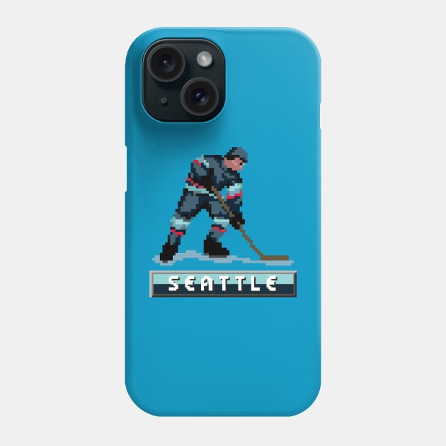 Seattle Hockey Phone Case by clarkehall