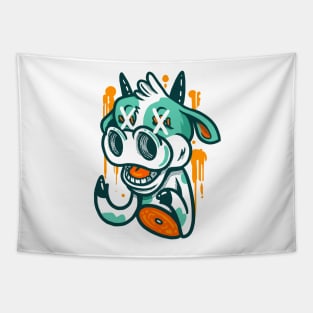 MooMoo, the Cow Ghost Tapestry