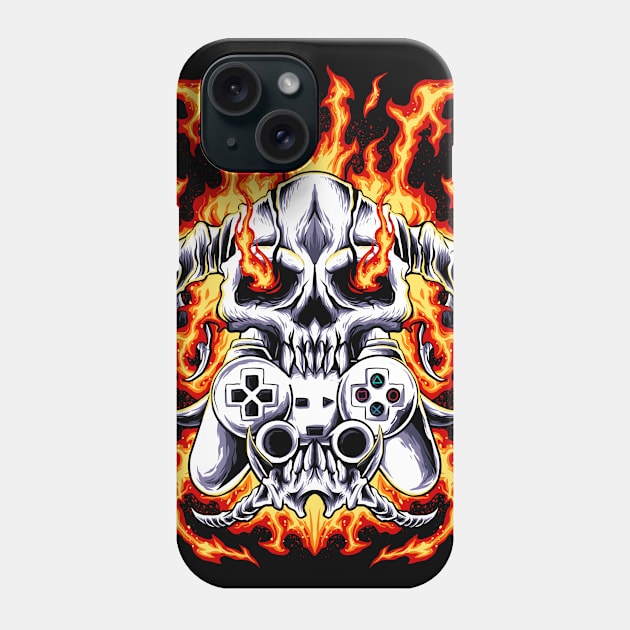 burning game Phone Case by spoilerinc