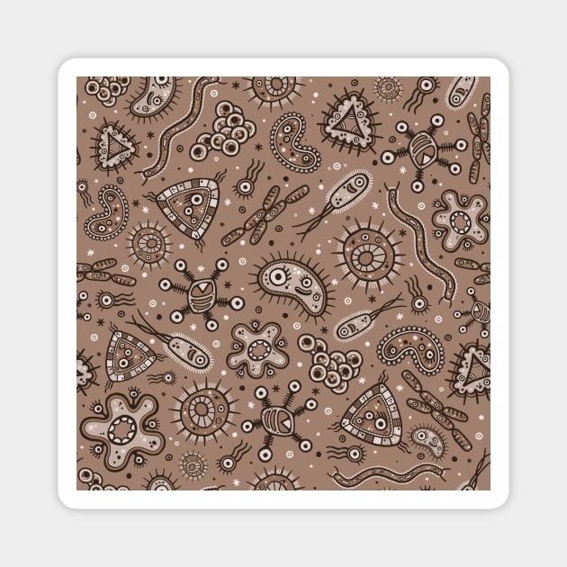 Microbes Magnet by chayground