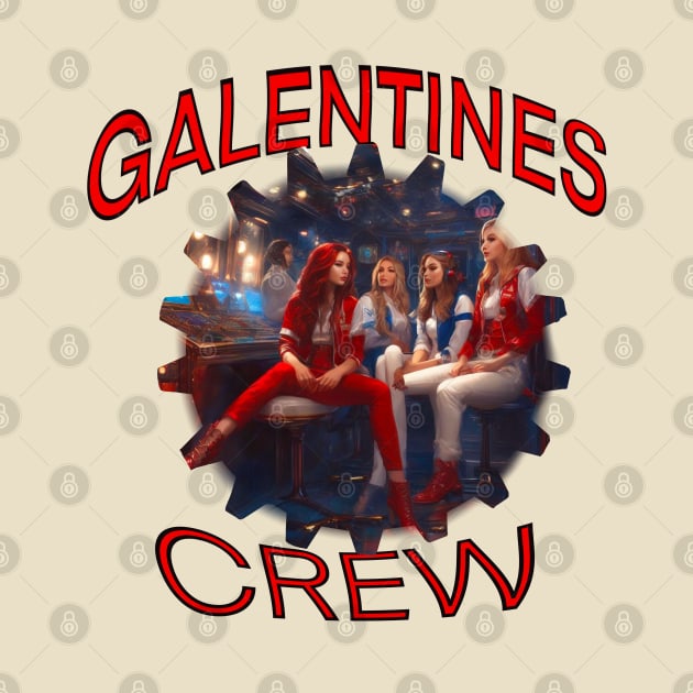 Galentines crew cool gang by sailorsam1805