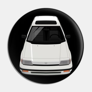 Civic SI 3rd gen 1984-1986 - White Pin