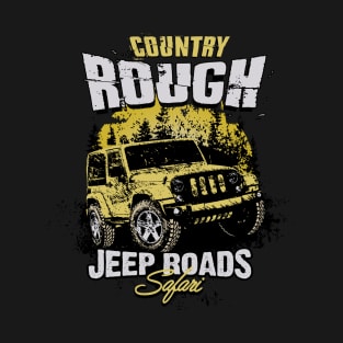 Jeep Roads Safari Design T-Shirt