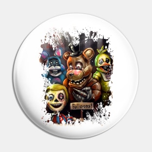 five nights at freddies Pin