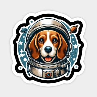 Beagle Astronaut Magnet