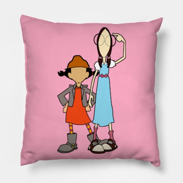 Recess Girls Pillow by LuisP96