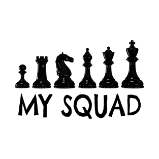 Chess Pieces Squad T-Shirt