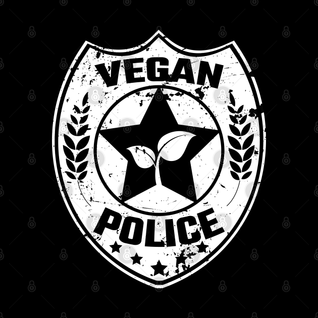 Vegan Police by MZeeDesigns