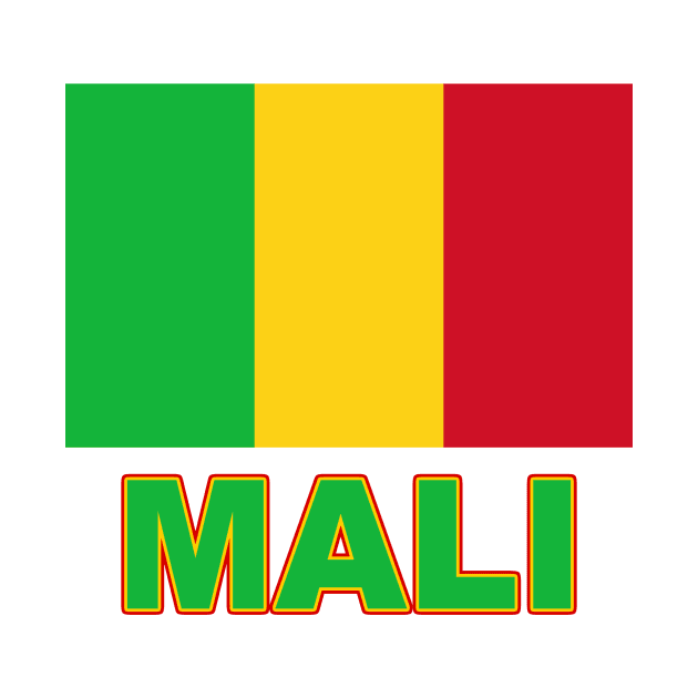 The Pride of Mali - Mali National Flag Design by Naves