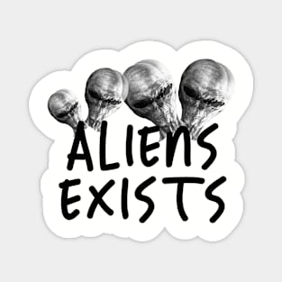 Aliens Exist Magnet