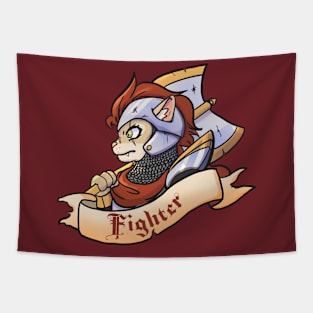 Kitty Classes - Fighter Tapestry