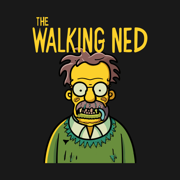 Funny Ned Zombie Cartoon - Hilarious Undead Humor by Soulphur Media
