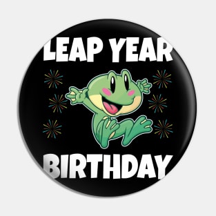 Leap Year Birthday February 29th Pin