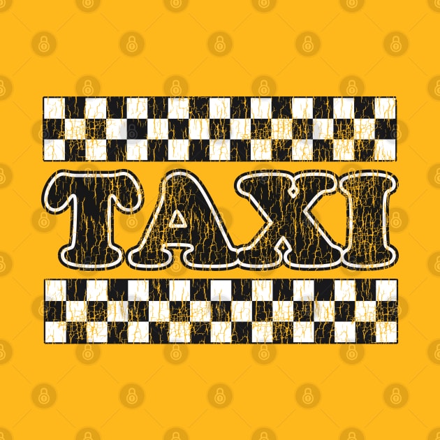 Taxi Retro TV Show Fan Art by darklordpug