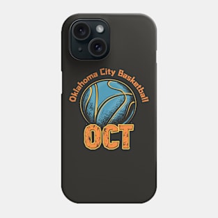 Oklahoma City Thunder, basketball, nba Phone Case