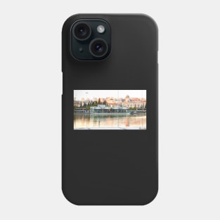 Sunset. lake by the river. mosteiro dos jerónimos Phone Case