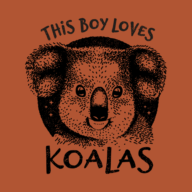 This Boy Loves Koalas by bangtees