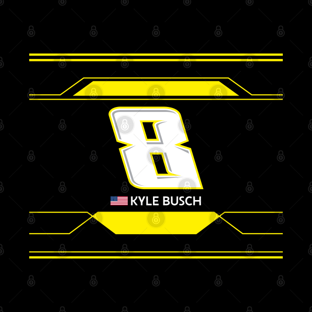 Kyle Busch #8 2023 NASCAR Design by AR Designs 