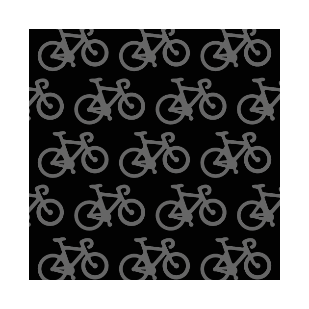 Black and Gray Bikes Pattern by XOOXOO