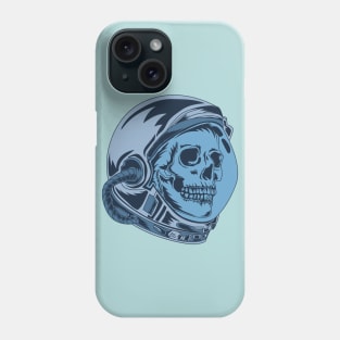 Astronaut Skull Phone Case