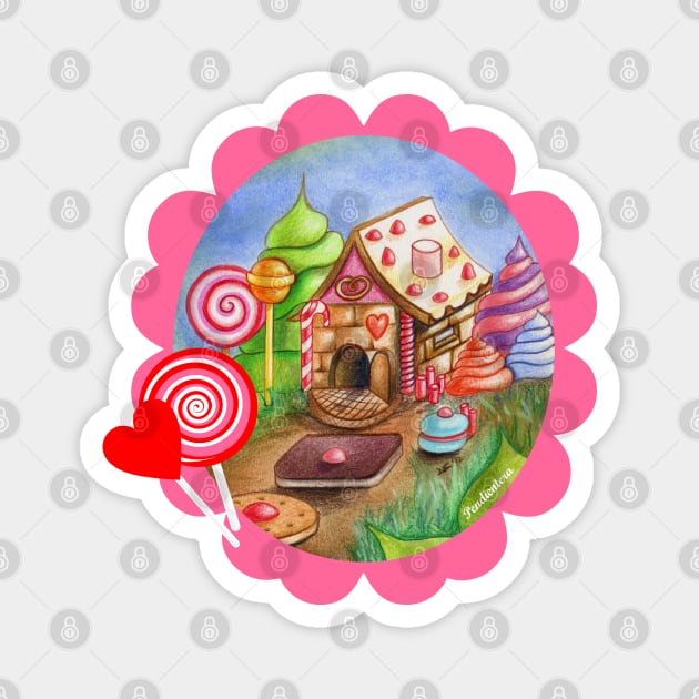 Sweet home Magnet by Pendientera