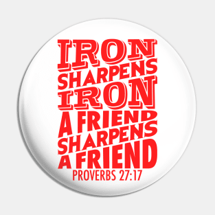 Proverbs 27:17 Pin