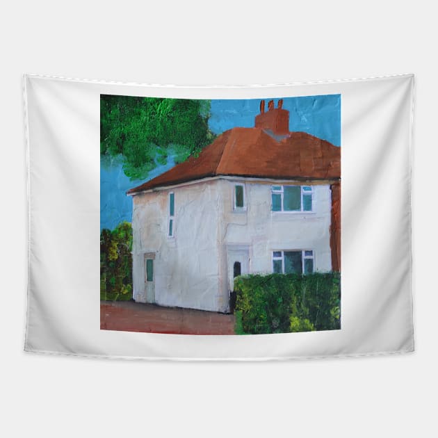 White House In Essex, England Tapestry by golan22may