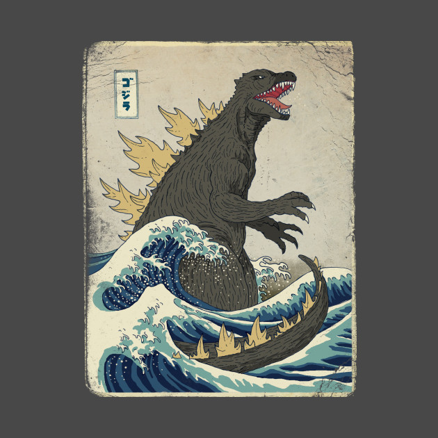 The Great Godzilla off Kanagawa
