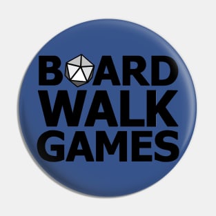 Boardwalk Games Logo Pin