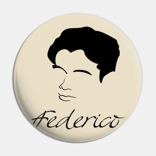 Federico Garcia Lorca Pin