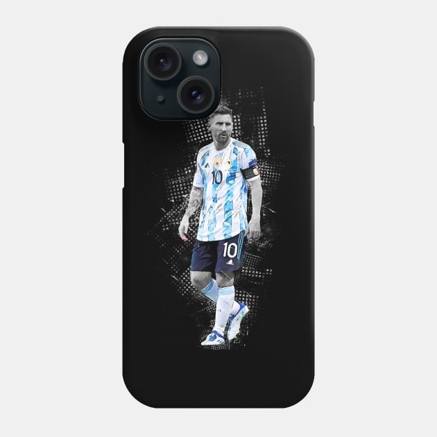 Leo Messi Phone Case by San Creative
