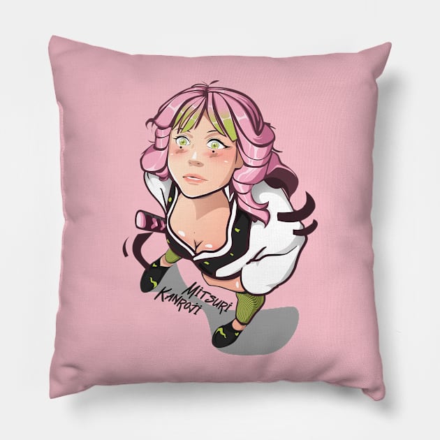 Demon Slayer Flower Hashira Pillow by Alexandro