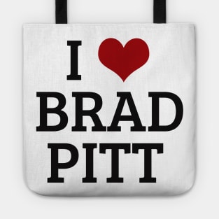 I Heart Brad Pitt Tote