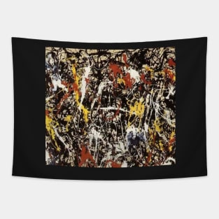 Jackson Pollock art Tapestry