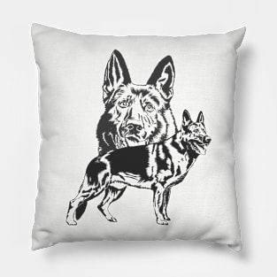 German Shepherd Dog - GSD Pillow