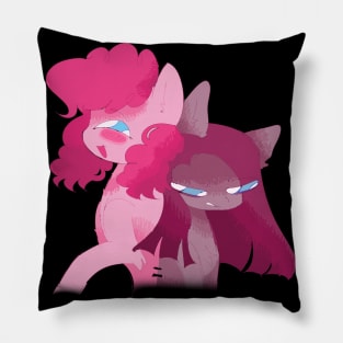 pinkie and pinkamena Pillow